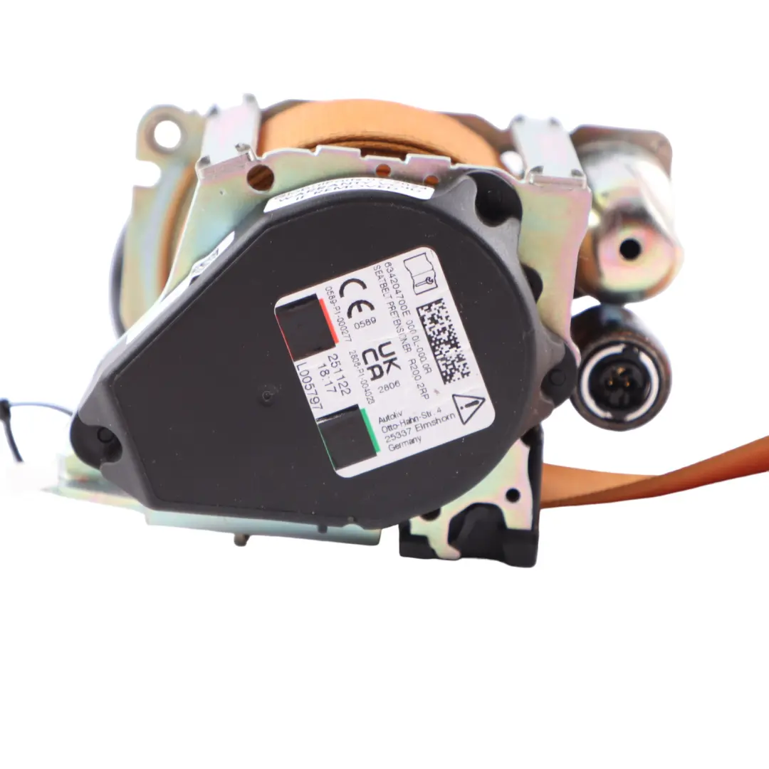 W907 Cintura sicurezza anteriore destra conducente per Mercedes Sprinter con numero di parte A9078600200 Mercedes Sprinter W907 Cintura sicurezza anteriore destra conducente - SKU A9078600200-1 - Numero di parte A9078600200