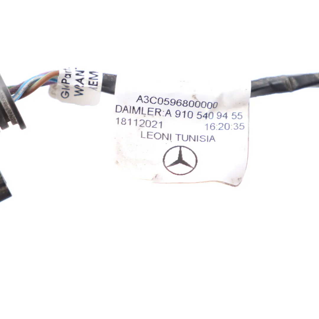 Wiring Loom Cable Harness to Mercedes Sprinter W910 with Part number A9105409455 Mercedes Sprinter W910 Wiring Loom Cable Harness - SKU A9105409455 - Part number A9105409455