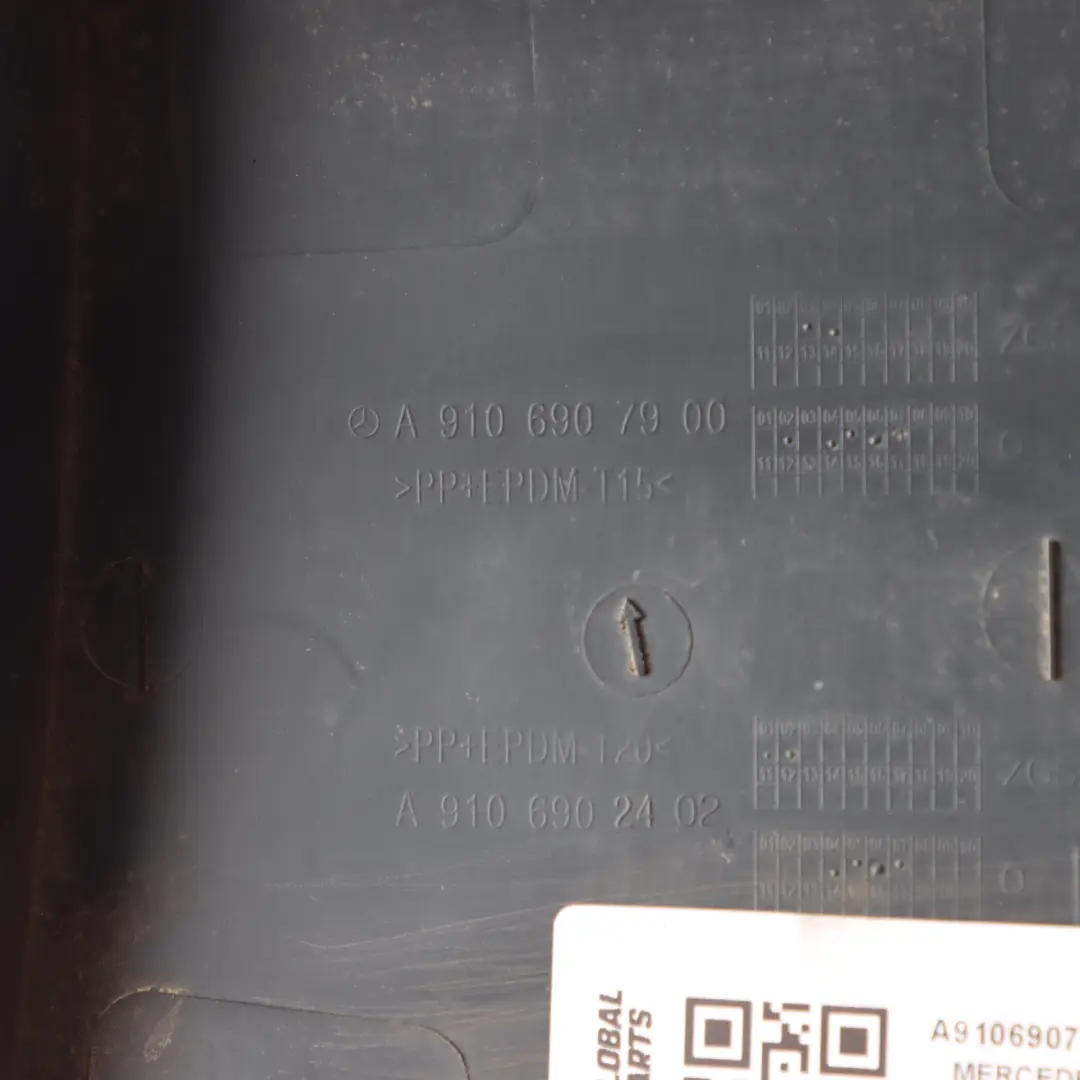 Mercedes Sprinter W907 Porta Conducente Destra Copertura Modanatura - SKU A9106907900 - Numero di parte A9106907900