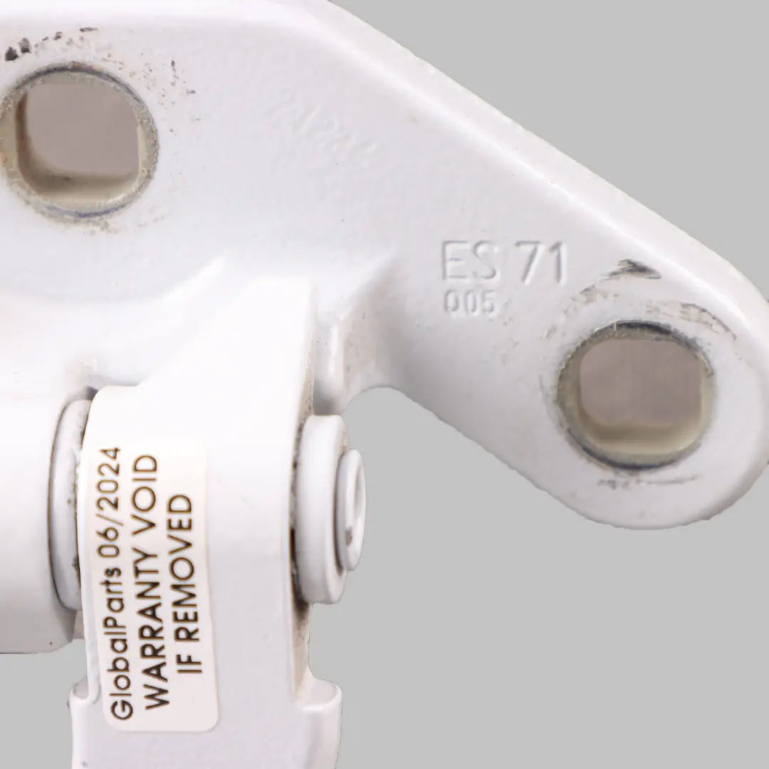 Door Hinge Mercedes W907 W910 Front Left N/S Upper Arctic White - 9147 to with Part number A9107201300 Door Hinge Mercedes W907 W910 Front Left N/S Upper Arctic White - 9147 - SKU A9107201300 - Part number A9107201300