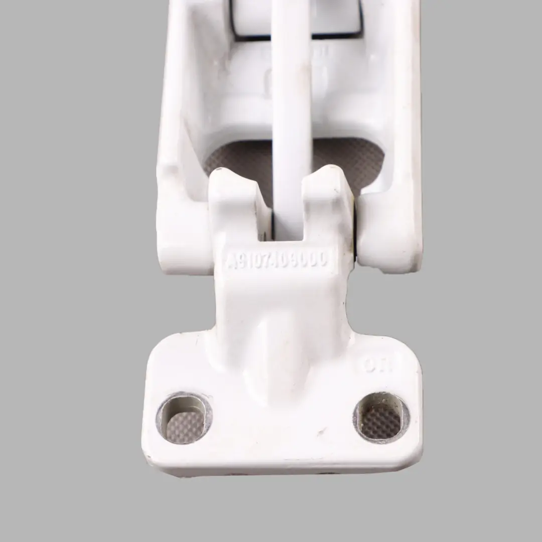  Charnière de porte Mercedes W907 W910 Arrière Droite Blanc Arctique - 9147 - SKU A9107406400-ARW - Numéro de pièce A9107406400