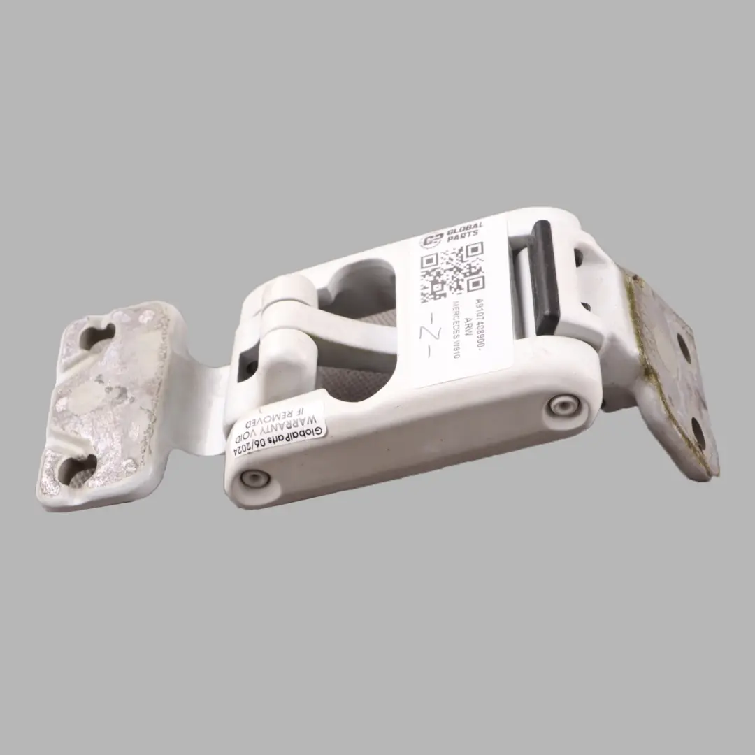 Mercedes W907 Bisagra Puerta Trasera Izquierda Superior Blanco Ártico - 9147 - SKU A9107408900-ARW - Número de pieza A9107408900