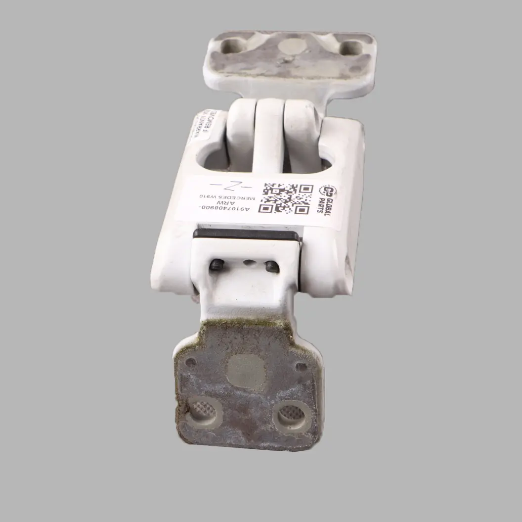 Mercedes W907 Cerniera porta posteriore sinistra superiore bianco artico - 9147 - SKU A9107408900-ARW - Numero di parte A9107408900