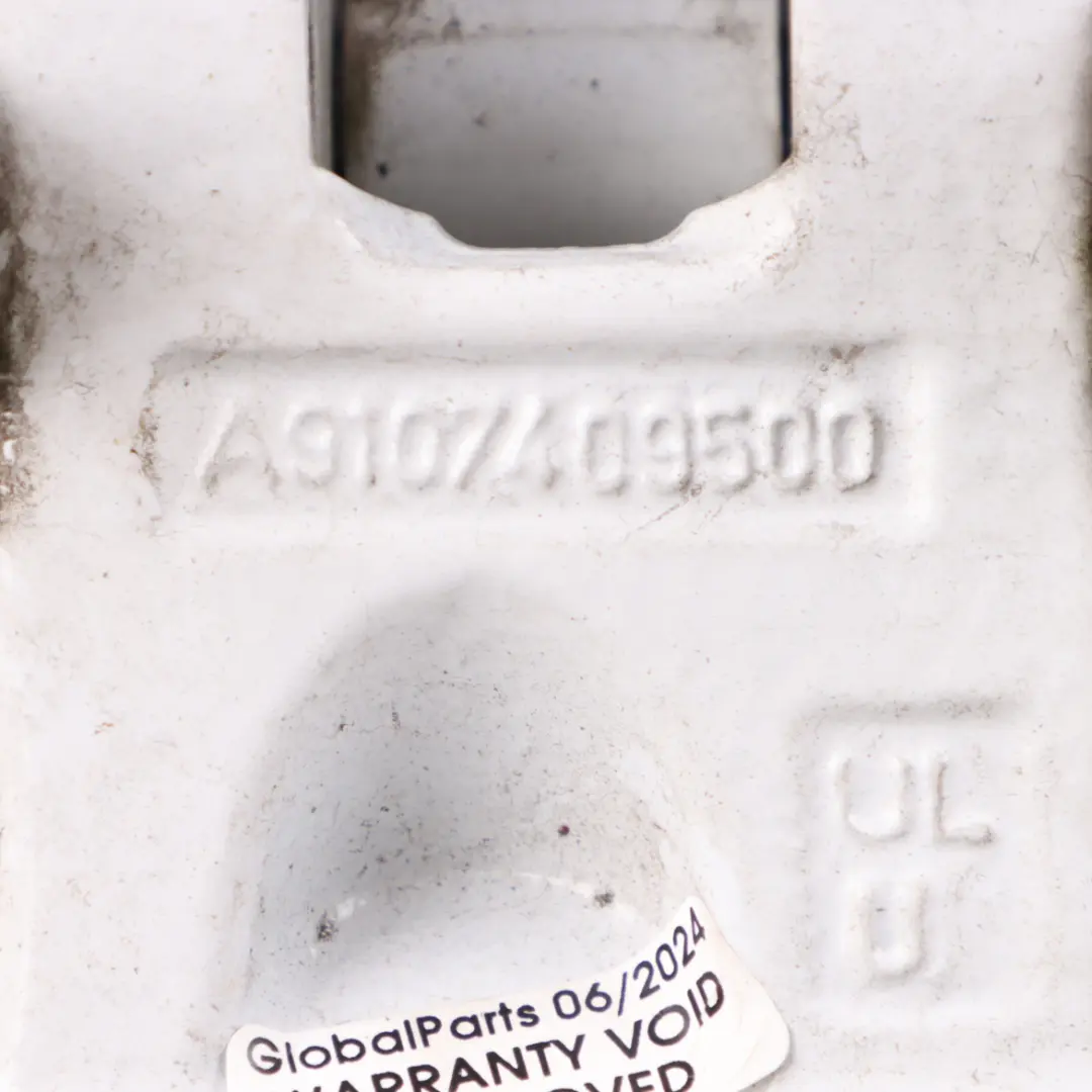 Mercedes W907 W910 Cerniera porta posteriore sinistra inferiore bianco artico - SKU A9107409500-ARW - Numero di parte A9107409500