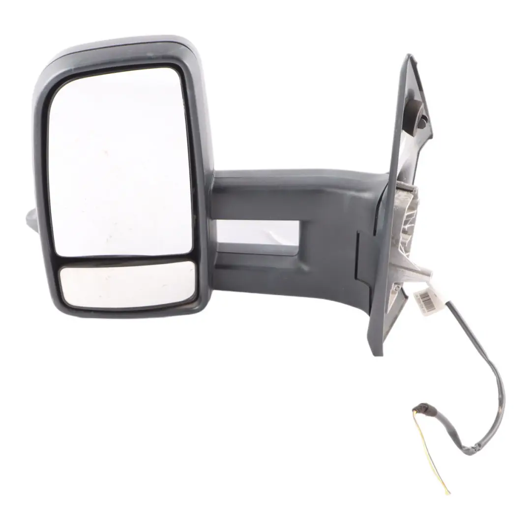 W907 W910 Left N/S Heated Wing Mirror Black Primed to Mercedes with Part number A9108108302 Mercedes W907 W910 Left N/S Heated Wing Mirror Black Primed - SKU rhd-A9108108302 - Part number A9108108302