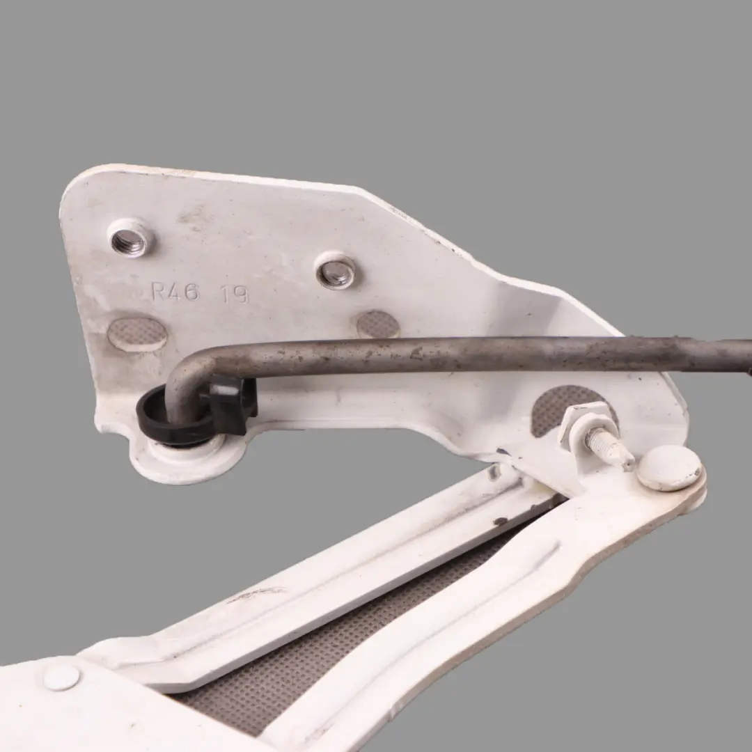 W907 Bonnet Hood Hinge Front Right O/S White to Mercedes with Part number A9108803100 Mercedes W907 Bonnet Hood Hinge Front Right O/S White - SKU A9108803100 - Part number A9108803100