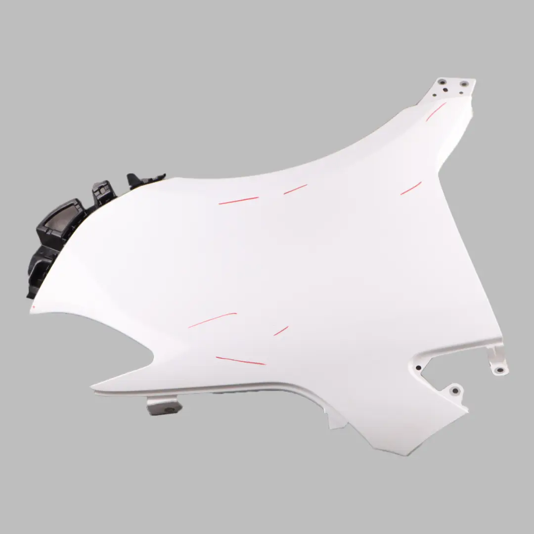 W907 Side Panel Front Right O/S Wing Fender Arctic White 9147 to Mercedes Sprinter with Part number A9108810100 Mercedes Sprinter W907 Side Panel Front Right O/S Wing Fender Arctic White 9147 - SKU A9108810100-ARW - Part number A9108810100
