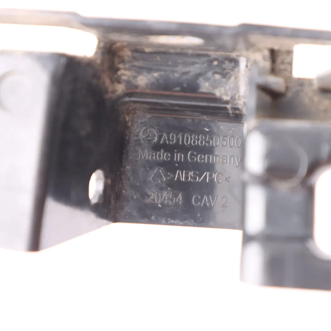 W907 W910 Front Bumper Right O/S Bracket Mount to Mercedes Sprinter with Part number A9108850500 Mercedes Sprinter W907 W910 Front Bumper Right O/S Bracket Mount - SKU A9108850500 - Part number A9108850500