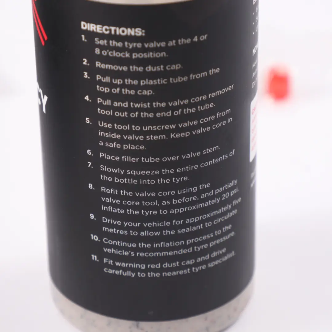  Arnold Clark Mobility System Tyre Compressor Sealant Bag Repair Kit - SKU Arnold-Clark-Pump - Part number Arnold Clark Pump