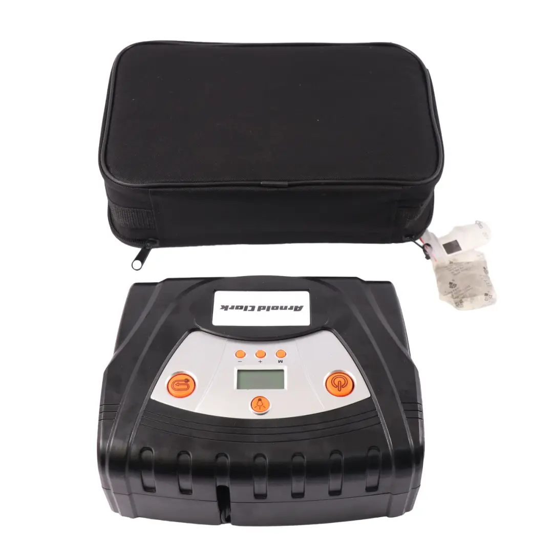 Arnold Clark Mobility System Tyre Compressor Sealant Bag Repair Kit to with Part number Arnold Clark Pump Arnold Clark Mobility System Tyre Compressor Sealant Bag Repair Kit - SKU Arnold-Clark-Pump - Part number Arnold Clark Pump