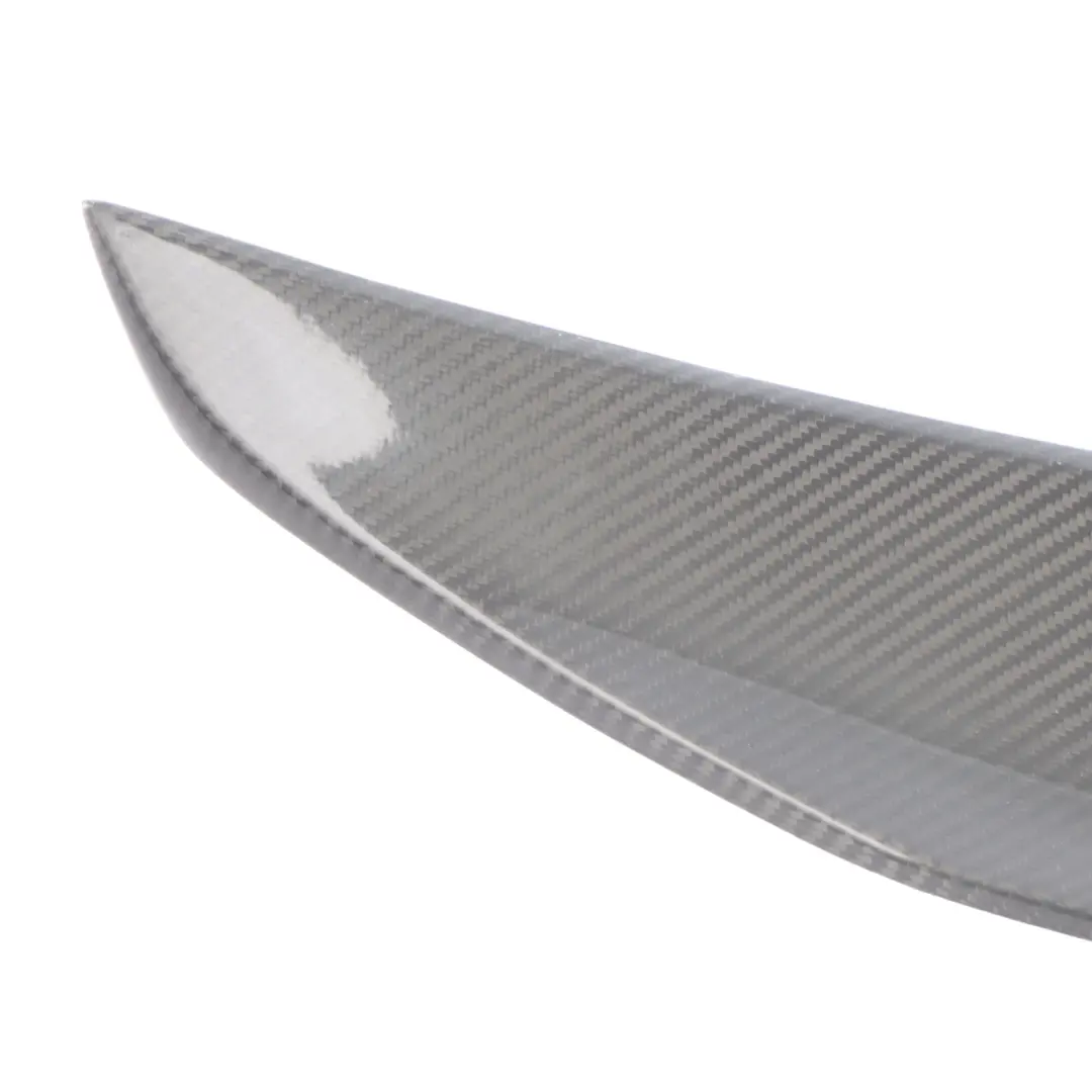 BMW E60 M Sport Tailgate Spoiler Boot Trunk Lid Rear Trim Panel Carbon Look - SKU BMW E60 Rear Spoiler-1 - Part number BMW E60 Rear Spoiler-1