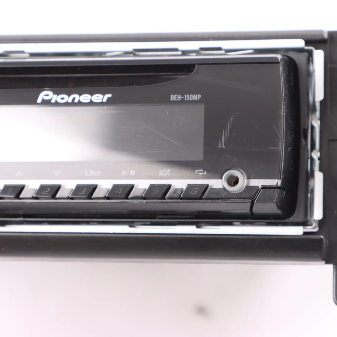 Genuine Pioneer CD AUX Car Audio Player 1 DIN to with Part number DEH-150MP Genuine Pioneer CD AUX Car Audio Player 1 DIN - SKU DEH-150MP - Part number DEH-150MP