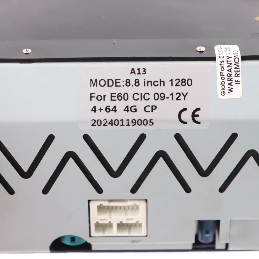 BMW E60 Display Screen 8,8" Harness Loom Cable Micro SIM TF in - put CIC 09-12Y - SKU E60 CIC 09-12Y - Part number E60 CIC 09