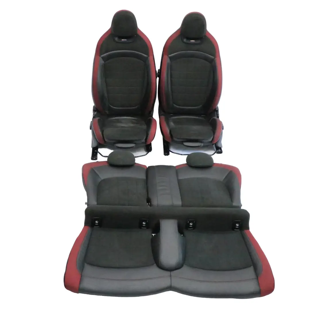 Sedili Mini F56 John Cooper Works riscaldati Sport Dinamica Pelle Nero Carbonio per con numero di parte F56 JCW Dinamica Seats Sedili Mini F56 John Cooper Works riscaldati Sport Dinamica Pelle Nero Carbonio - SKU F56 JCW Dinamica Seats - Numero di parte F56 JCW Dinamica Seats