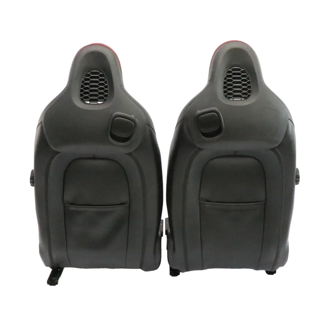 Seats Mini F56 John Cooper Works Heated Sport Dinamica Leather Carbon Black  - SKU F56 JCW Dinamica Seats - Part number F56 JCW Dinamica Seats