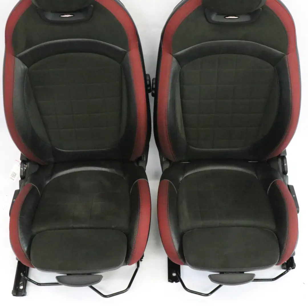  Sièges Mini F56 John Cooper Works Chauffés Sport Dinamica Cuir Carbone Noir - SKU F56 JCW Dinamica Seats - Numéro de pièce F56 JCW Dinamica Seats