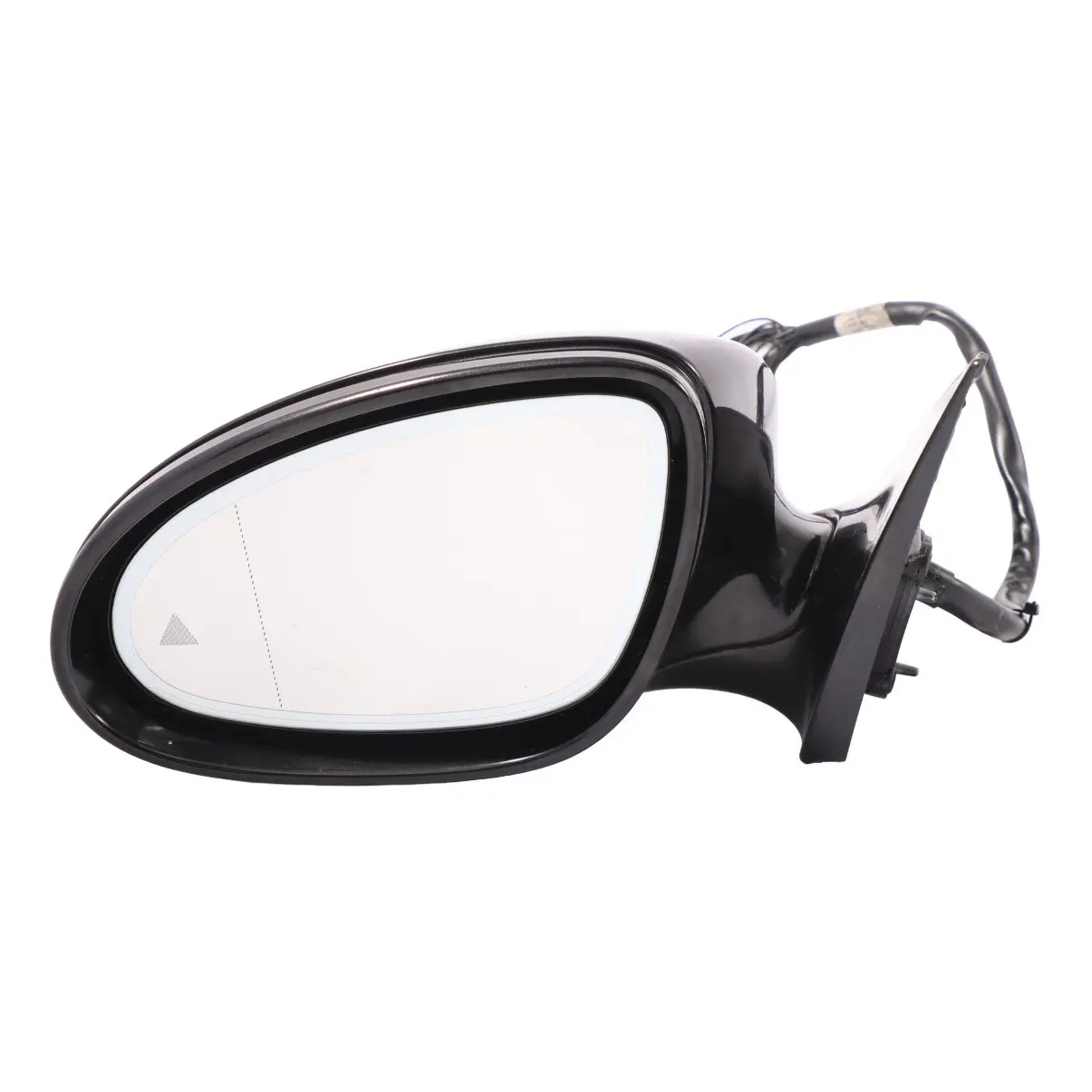Mercedes W221 Blind Spot Outside Door Wing Mirror Left Side Black A2218100776