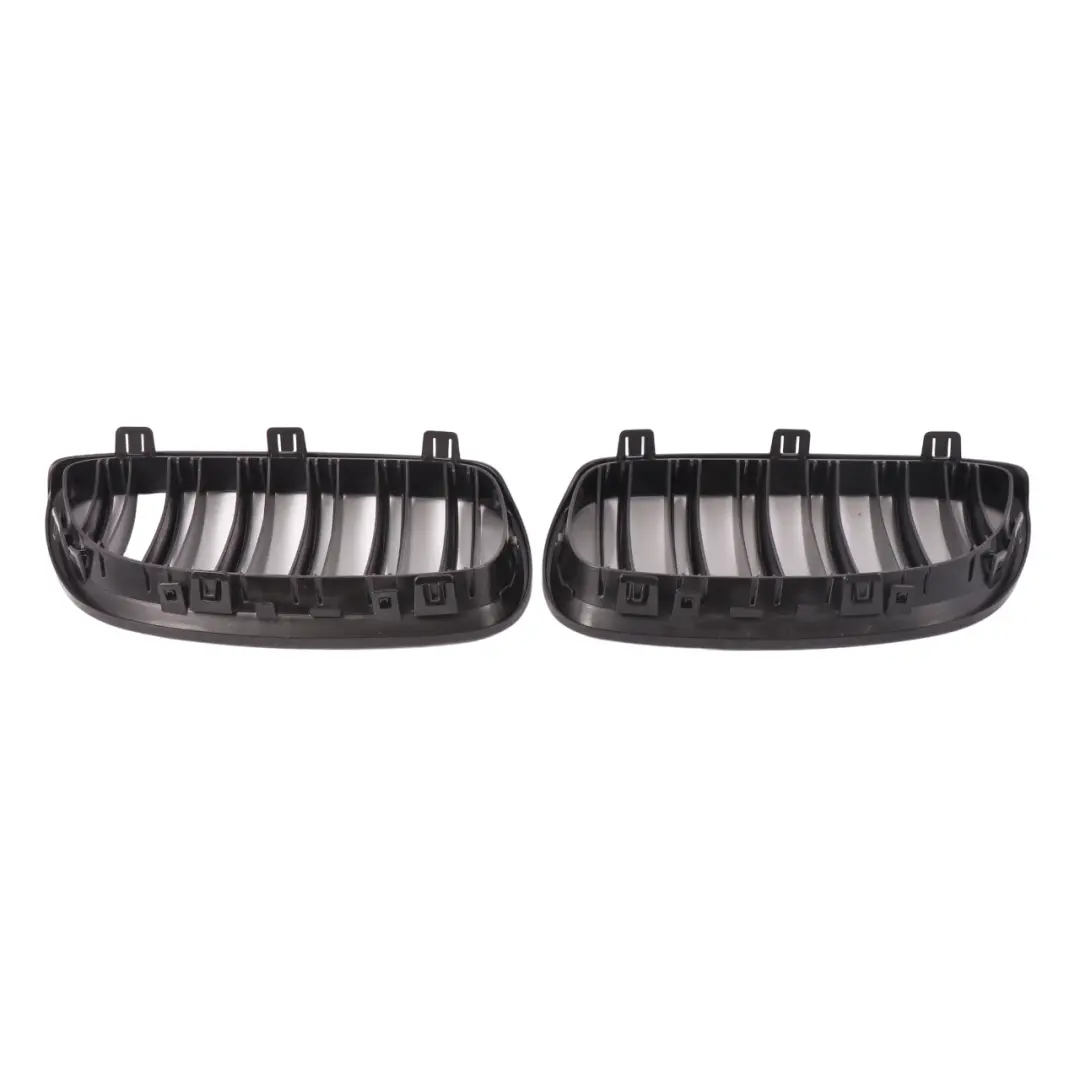 BMW E92 Front Grille Trim Kidney Right Left N/O/S Grid Black Set - SKU Grill E92 - Part number Grill E92