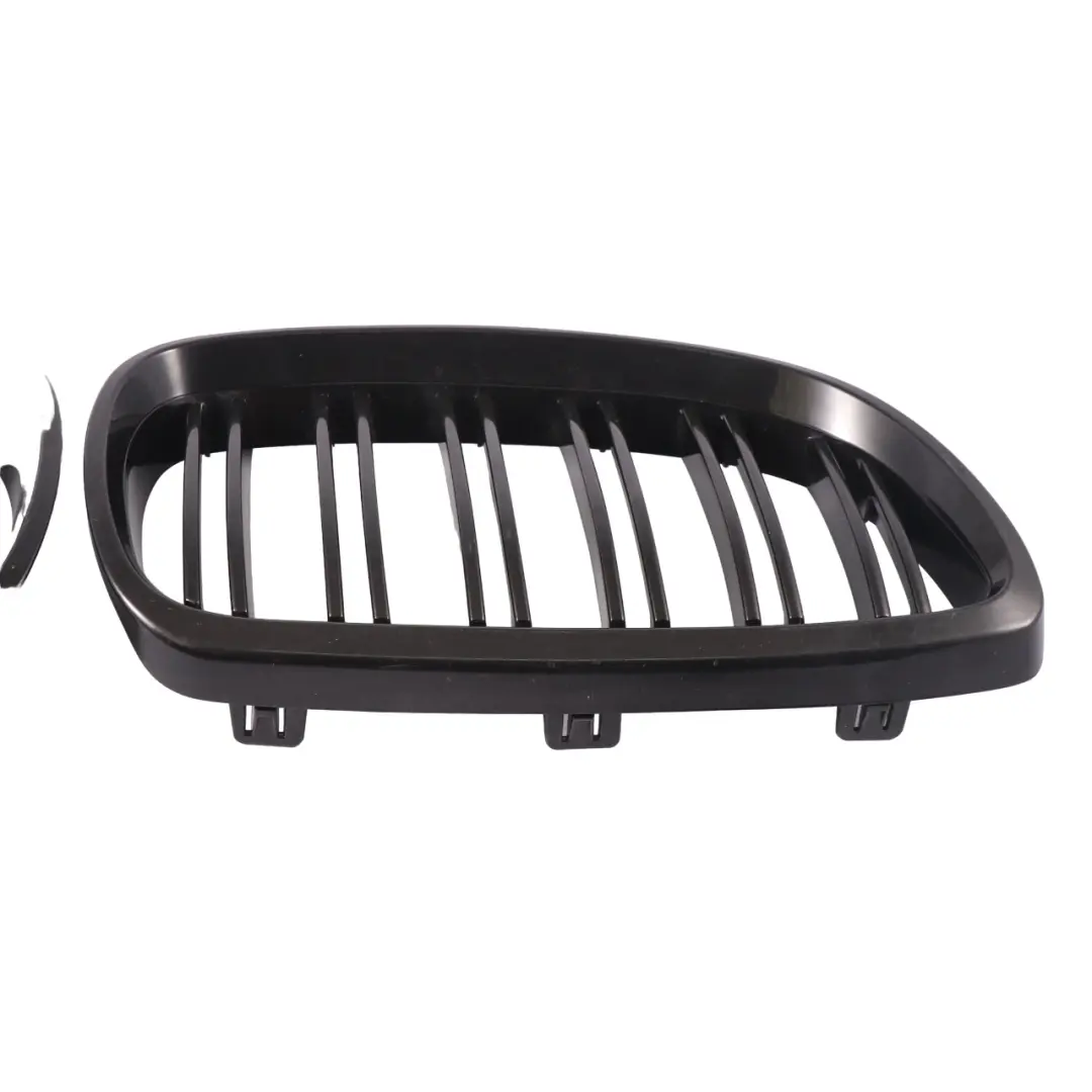BMW E92 Front Grille Trim Kidney Right Left N/O/S Grid Black Set - SKU Grill E92 - Part number Grill E92