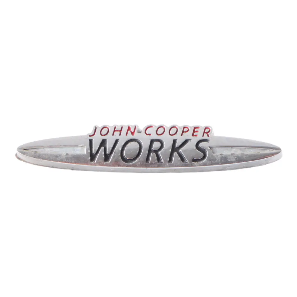JCW Emblem Mini Cooper S John Cooper Works Boot Logo Stamp Badge Trim