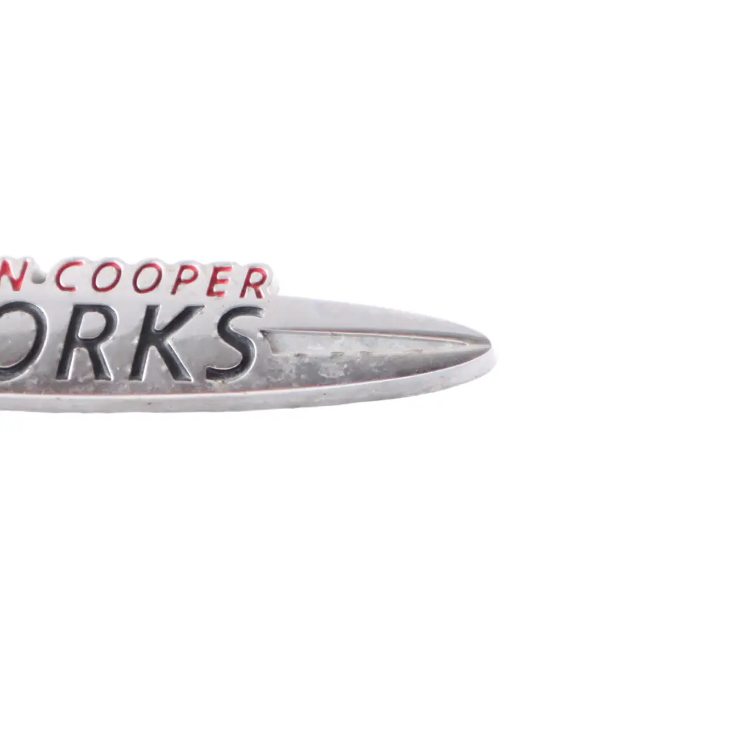 JCW Emblema Mini Cooper S John Cooper Works Bota Logo Sello Insignia - SKU JCW Emblem-6 - Número de pieza JCW Emblem-6