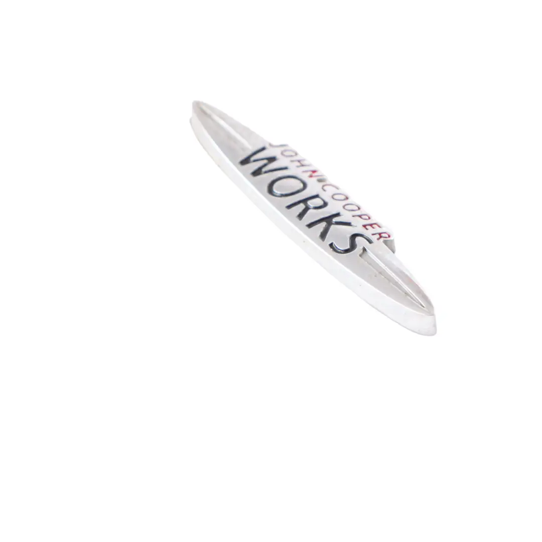 Emblemat JCW John Cooper Works Logo Znaczek Klapy Bagażnika do Mini Cooper S o numerze JCW Emblem-6 Mini Cooper S Emblemat JCW John Cooper Works Logo Znaczek Klapy Bagażnika - SKU JCW Emblem-6 - Numer Części JCW Emblem-6