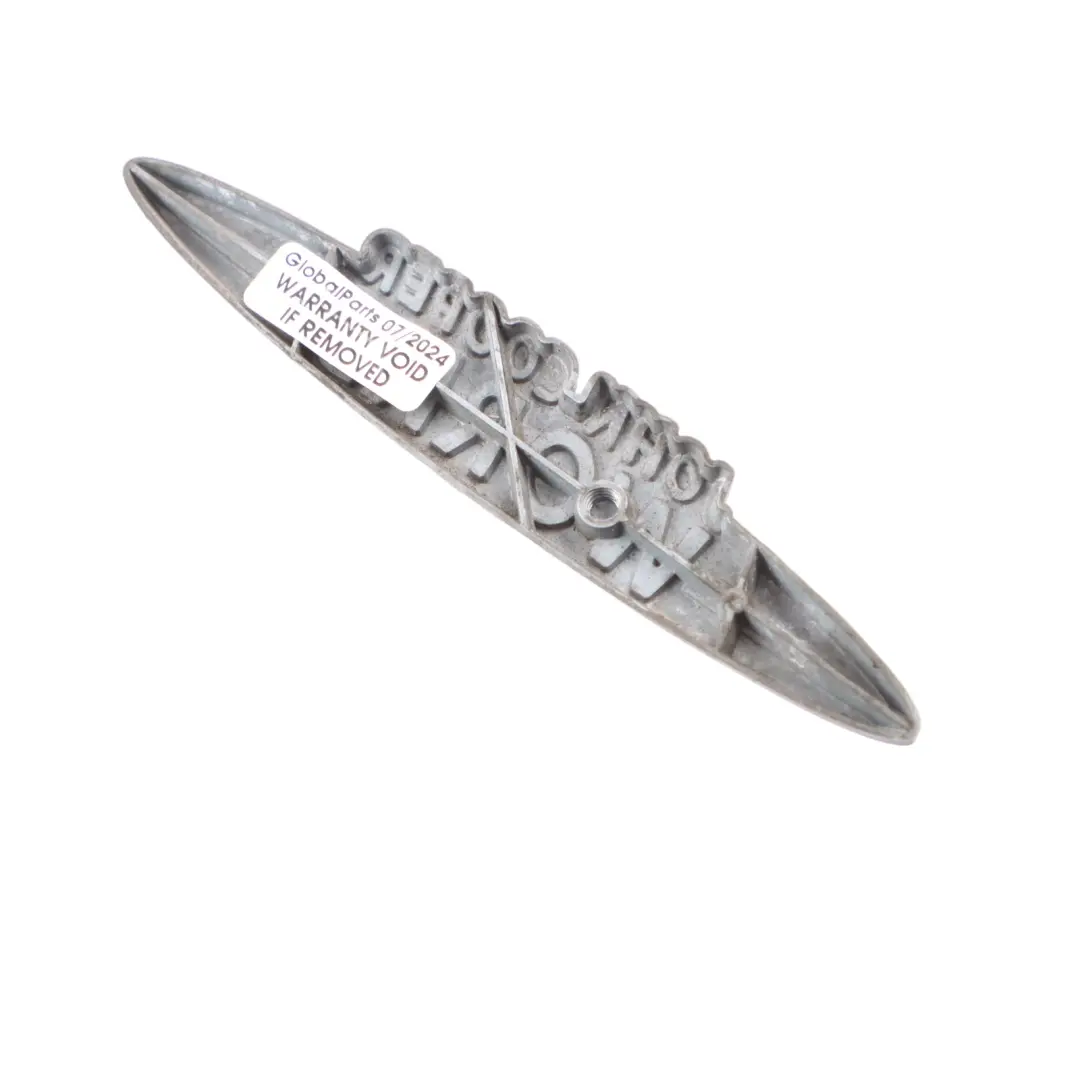 Mini Cooper S JCW John Cooper Works Emblem Logo Stamp Badge BLACK - SKU JCW Emblem-7 - Part number JCW Emblem-7