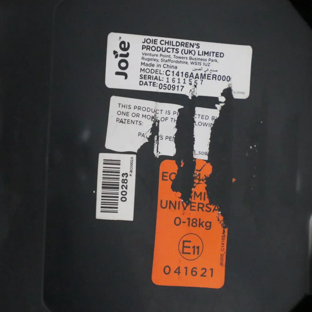 Genuine Joie Spin 360 Asiento de seguridad Isofix Grupo 0/1 0-18 kg Rojo para con número de pieza Joie 360 Spin Red Genuine Joie Spin 360 Asiento de seguridad Isofix Grupo 0/1 0-18 kg Rojo - SKU Joie 360 Spin Red - Número de pieza Joie 360 Spin Red