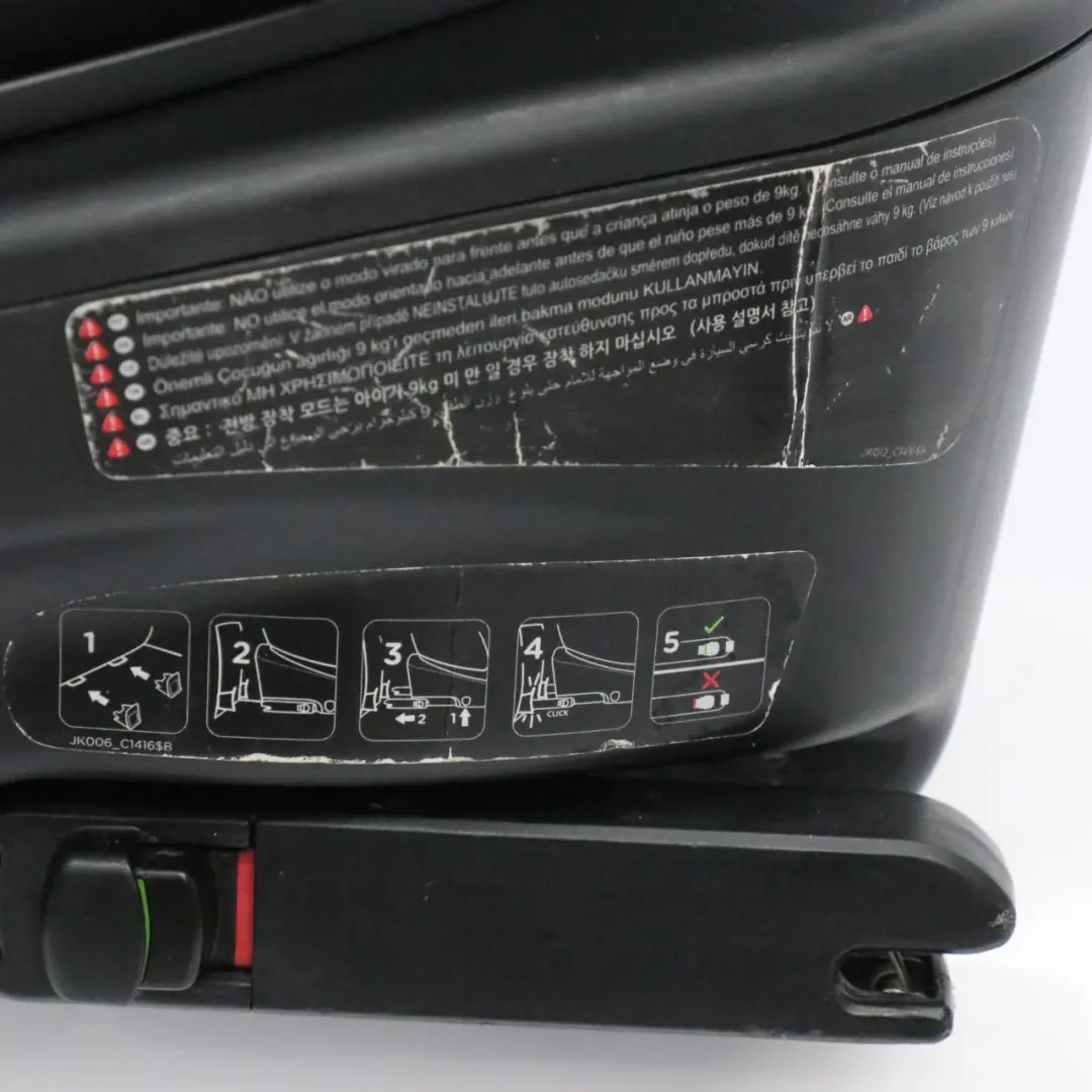  Joie Spin 360 siège auto Isofix rotatif Groupe 0/1 0-18 kg Rouge - SKU Joie 360 Spin Red - Numéro de pièce Joie 360 Spin Red