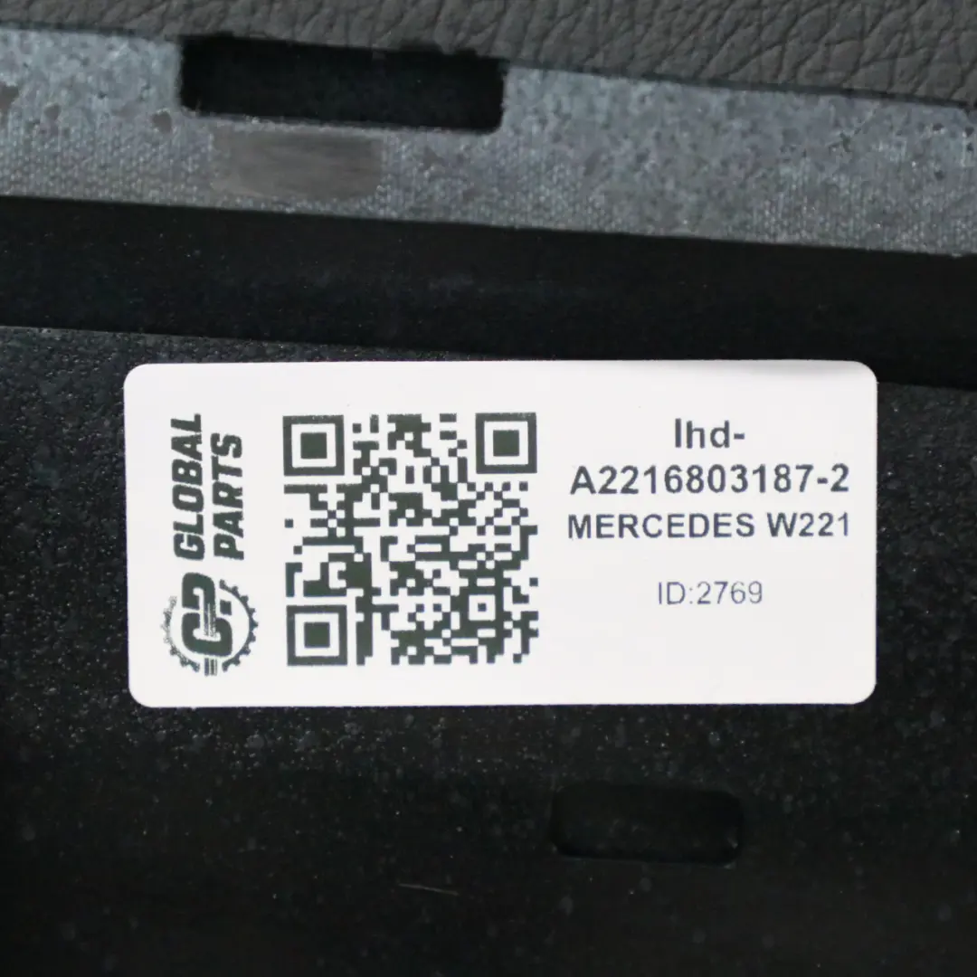 Mercedes W221 cruscotto console pannello cruscotto rivestimento nero A2216803187 - SKU lhd-A2216803187-2 - Numero di parte lhd-A2216803187