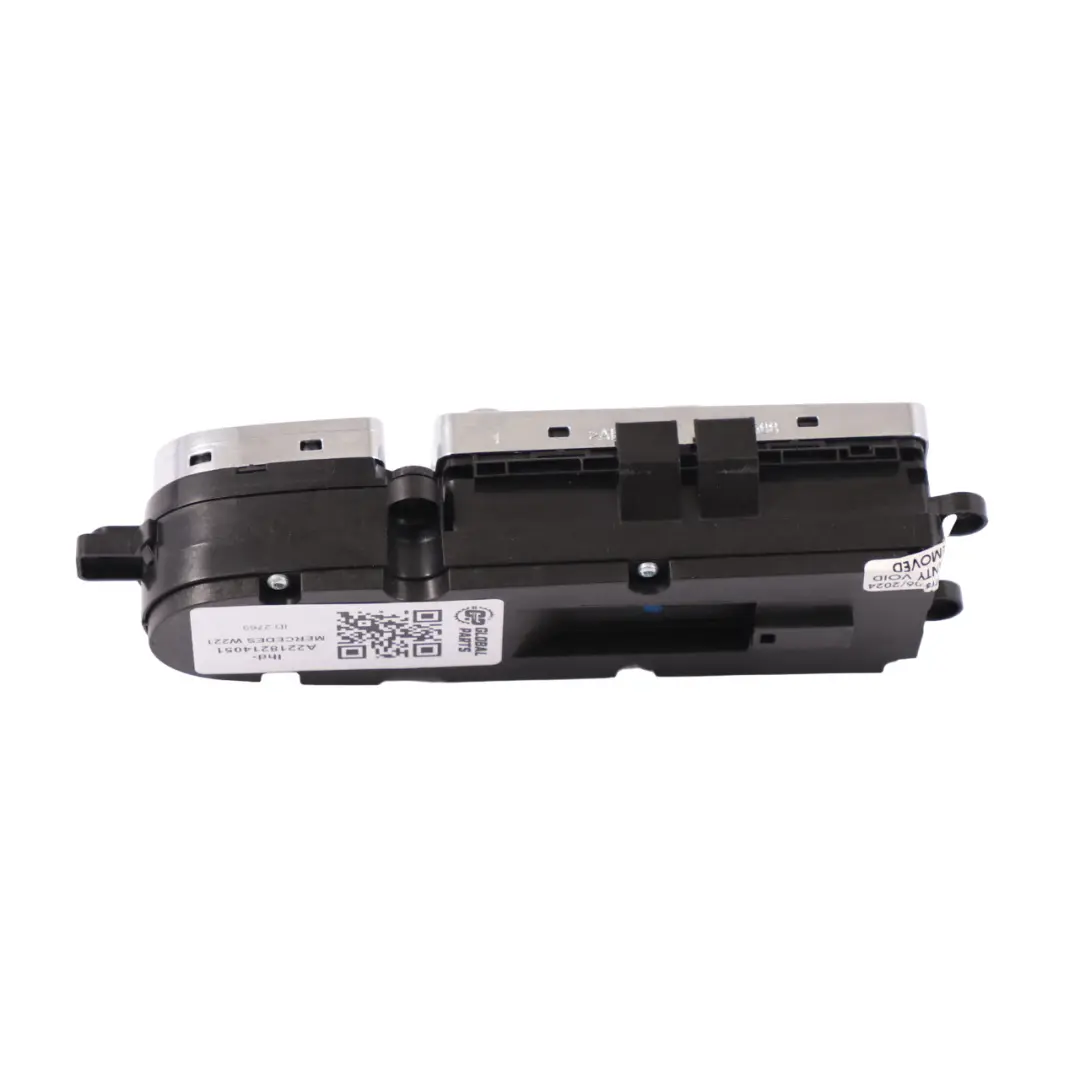 Interruttore finestra porta anteriore conducente sinistra per Mercedes W221 con numero di parte A2218214051 Mercedes W221 Interruttore finestra porta anteriore conducente sinistra - SKU A2218214051 - Numero di parte A2218214051