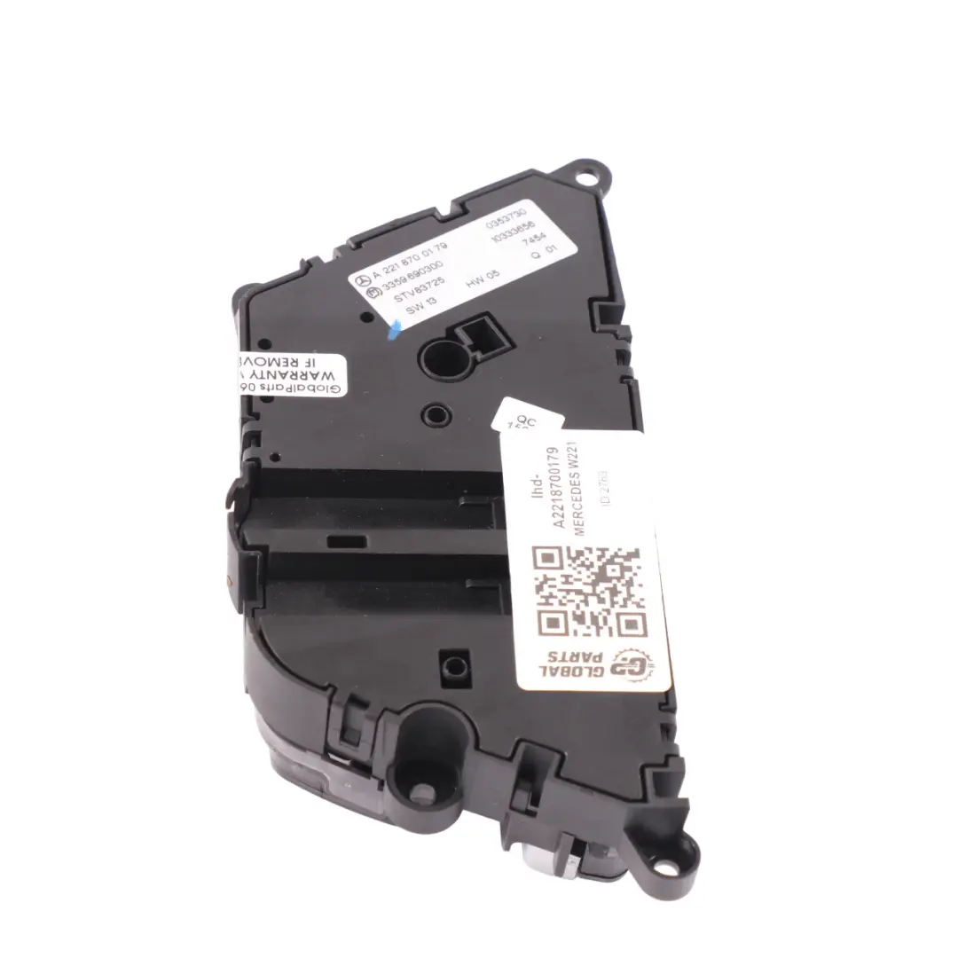 Mercedes W221 Seat Switch Panel Adjust Control Unit Rear Right - SKU lhd-A2218700179 - Part number A2218700179