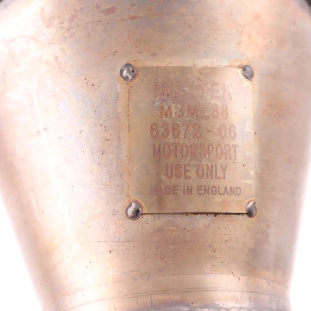 A45 AMG Milltek Downpipe Hi Flow Sport Cat Exhaust Pipe to Mercedes W176 with Part number MSMZ88 Mercedes W176 A45 AMG Milltek Downpipe Hi Flow Sport Cat Exhaust Pipe - SKU MSMZ88 - Part number MSMZ88