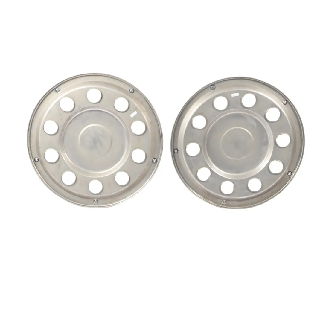  Oakley Chrome Full Wheel Trims 22.5 Inch Pair Wheel Trim Caps Panels Set - SKU OAKLEY 22.5 - Part number OAKLEY 22.5
