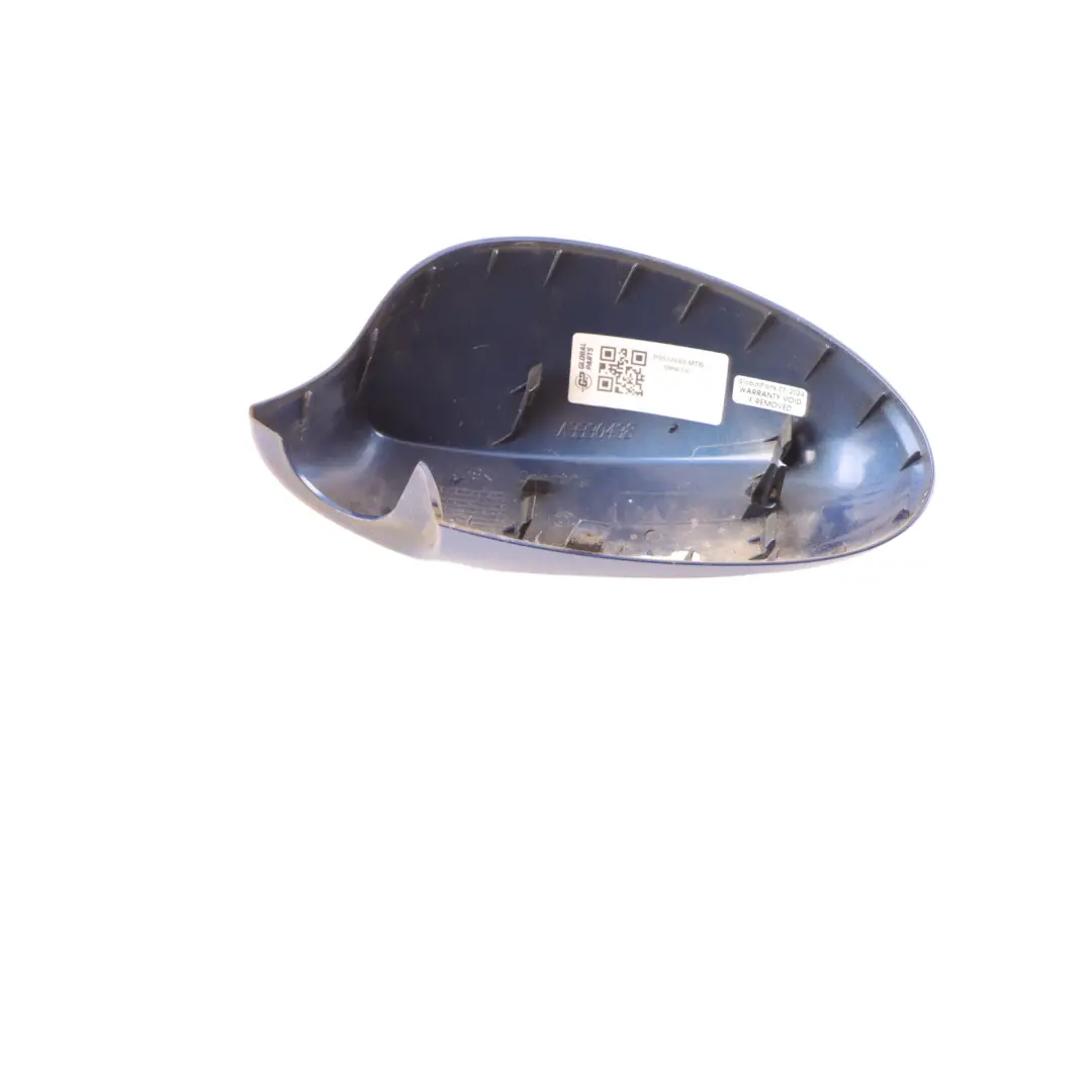 Wing Mirror Cap BMW E81 E87 Cover Casing Right O/S Montegoblau Metallic - A51 to with Part number 0032680 Wing Mirror Cap BMW E81 E87 Cover Casing Right O/S Montegoblau Metallic - A51 - SKU P0032680-MTB - Part number 0032680