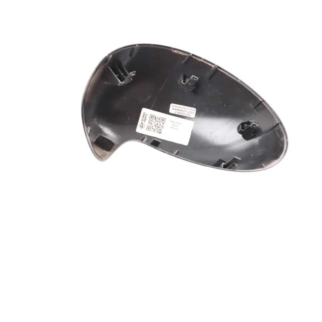 Mirror Cover Fold Cap Trim Right O/S Door Wing Black to Mini R55 R56 with Part number 0415376 Mini R55 R56 Mirror Cover Fold Cap Trim Right O/S Door Wing Black - SKU 0415376-BLK1 - Part number 0415376