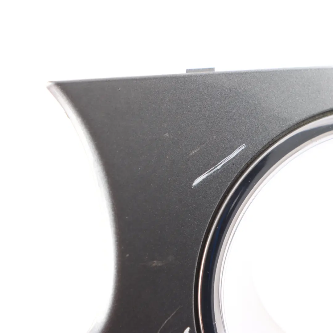 Front Bumper Trim Panel Right O/S Dark Silver 871 to Mini Cooper One R55 R56 R57 with Part number P0430226 Mini Cooper One R55 R56 R57 Front Bumper Trim Panel Right O/S Dark Silver 871 - SKU P0430226-DS - Part number P0430226