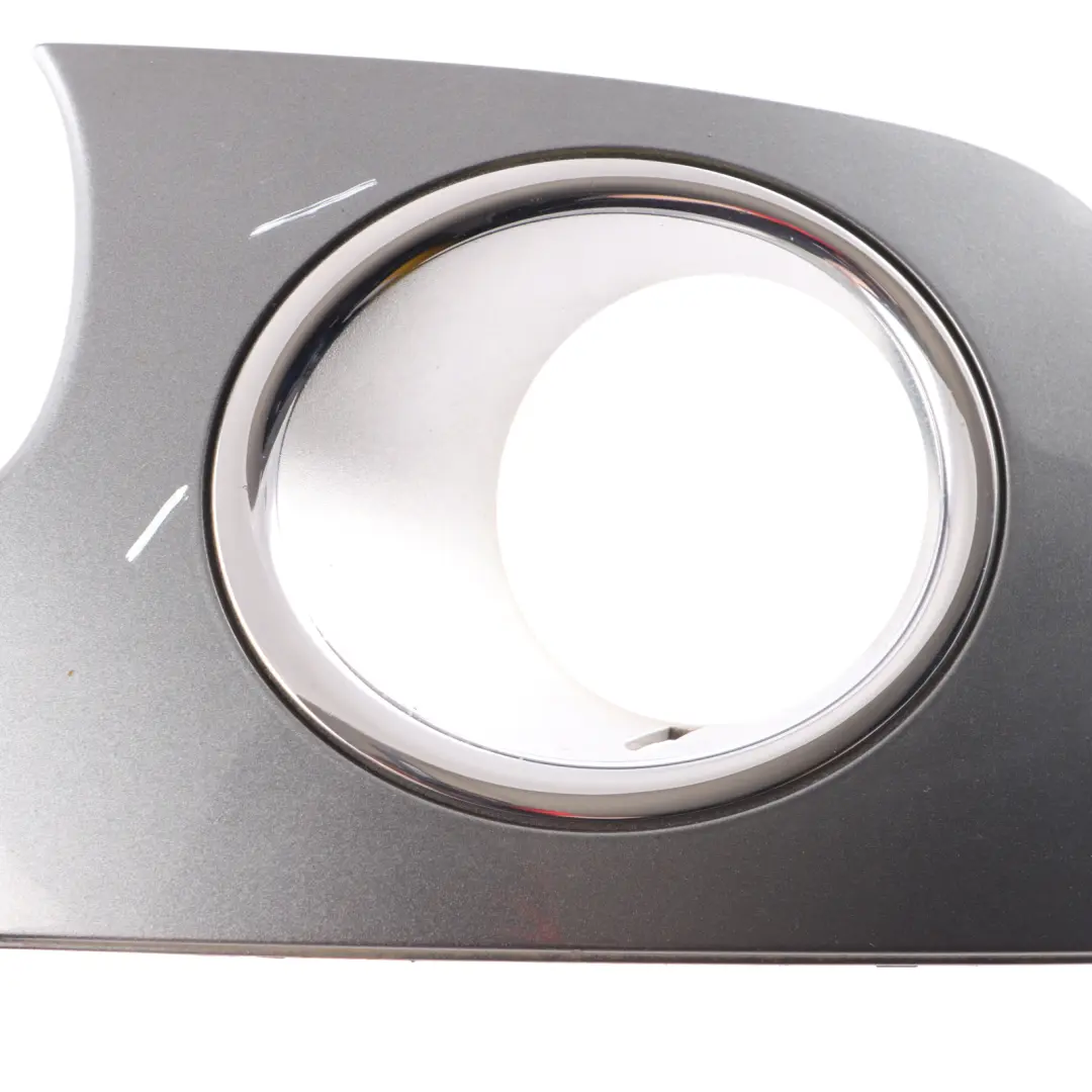 Front Bumper Trim Panel Right O/S Dark Silver 871 to Mini Cooper One R55 R56 R57 with Part number P0430226 Mini Cooper One R55 R56 R57 Front Bumper Trim Panel Right O/S Dark Silver 871 - SKU P0430226-DS - Part number P0430226