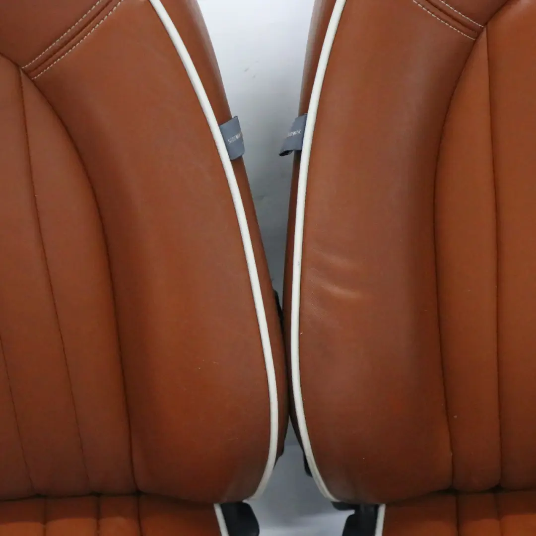 Mini R52 Fotel Fotele Skóra Sport Sidewalk Grzane Brązowa Skóra - SKU R52 Sport Leather Seats-1 - Numer Części R52 Sport Leather Seats-1