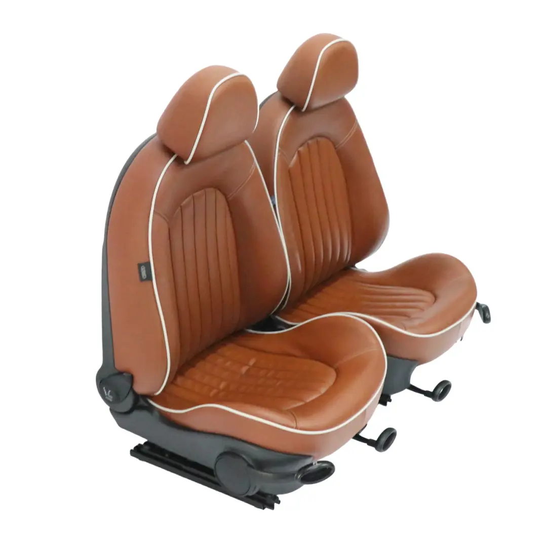 Mini R52 Fotel Fotele Skóra Sport Sidewalk Grzane Brązowa Skóra - SKU R52 Sport Leather Seats-1 - Numer Części R52 Sport Leather Seats-1