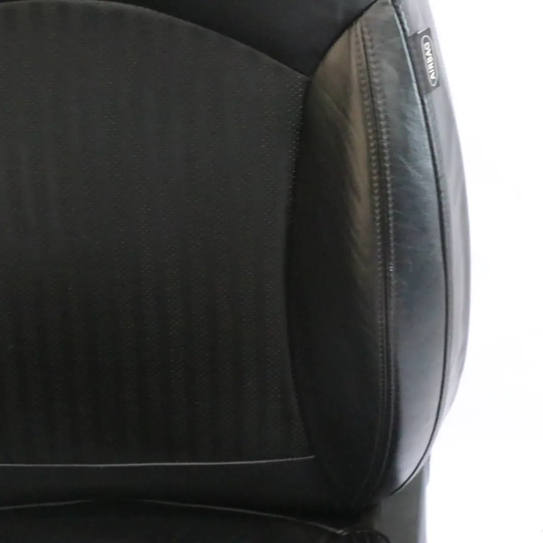 Mini Cooper One R56 Set Di Sedili Sportivi Anteriori E Posteriori In Pelle Nera - SKU R56-SEATS-SPORT-LEATHER-SET-T8E1 - Numero di parte R56-SEATS-SPORT-LEATHER-SET