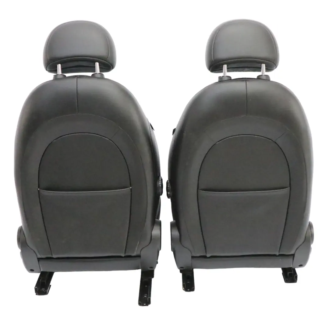 Seats Mini Countryman Cooper Sport Heated Black Leather Interior Front Rear to with Part number R60 Seats Mini Countryman Cooper Sport Heated Black Leather Interior Front Rear - SKU R60 Sport Black Leather Seats (T6E1)-1 - Part number R60