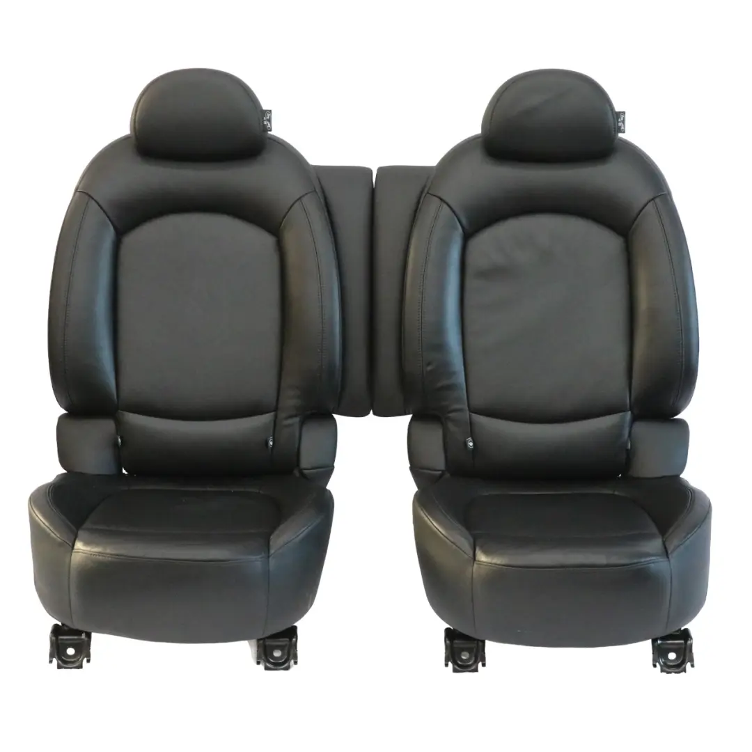 Mini Paceman Cooper One riscaldato nero in pelle gravità interni sedili - SKU R61 Heated Leather Black Seats - Numero di parte R61