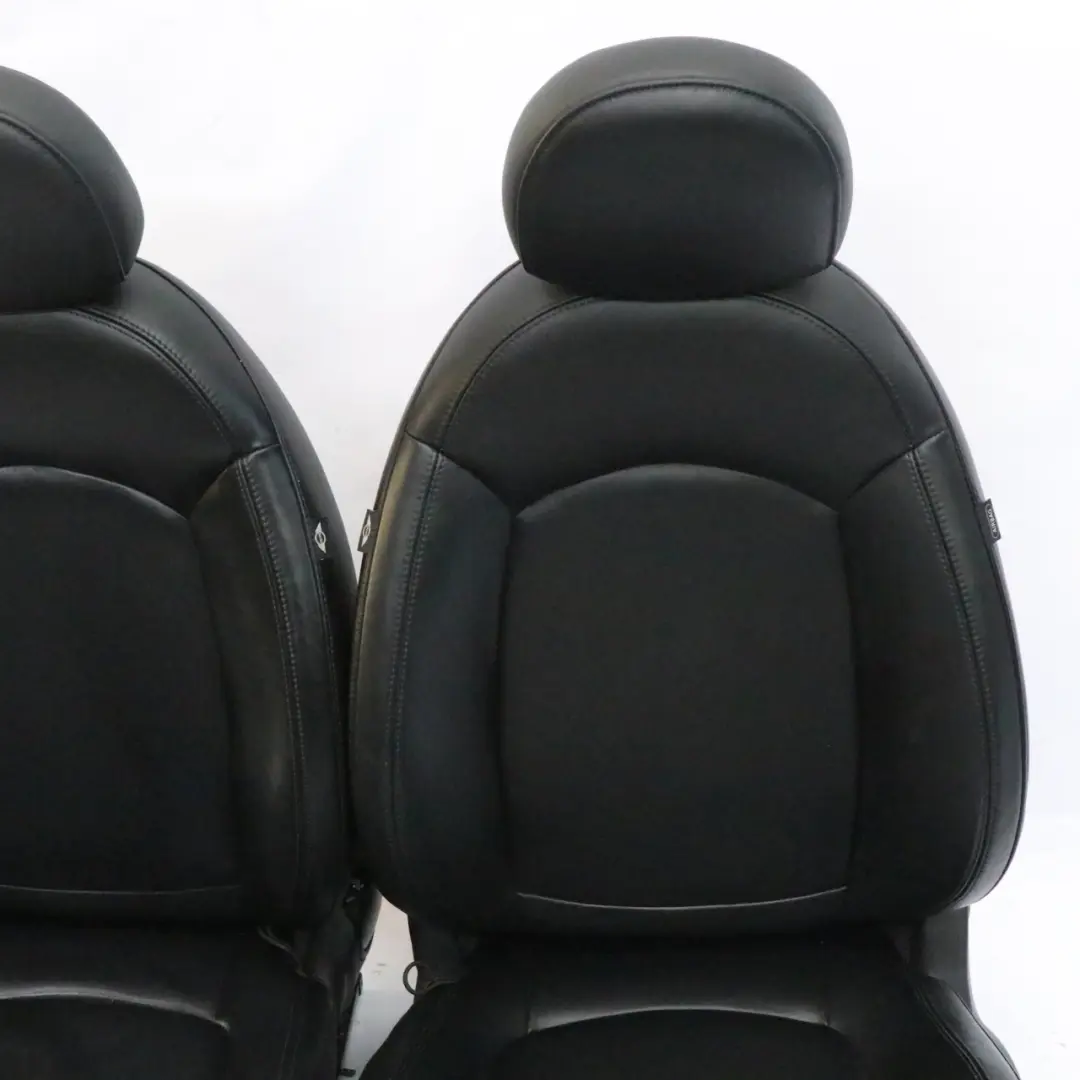 Mini Paceman Cooper One riscaldato nero in pelle gravità interni sedili - SKU R61 Heated Leather Black Seats - Numero di parte R61