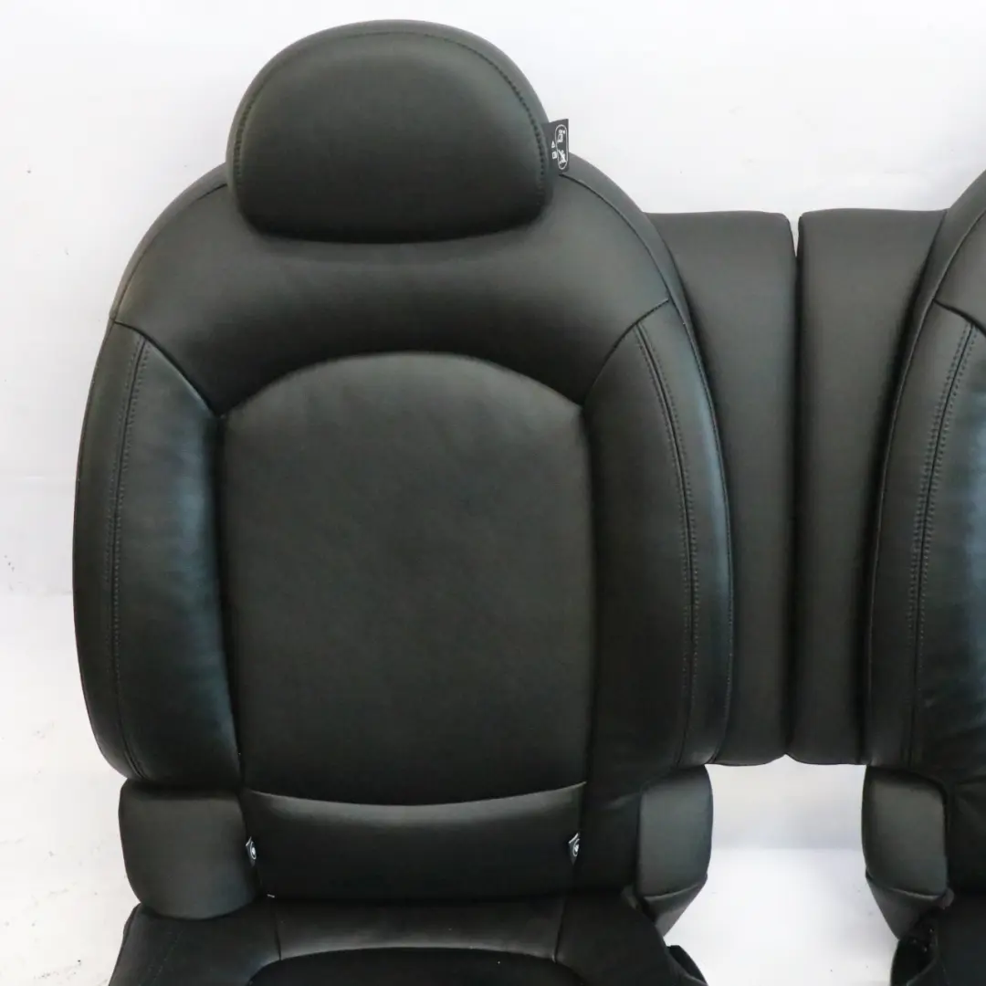 Mini Paceman Cooper One riscaldato nero in pelle gravità interni sedili - SKU R61 Heated Leather Black Seats - Numero di parte R61
