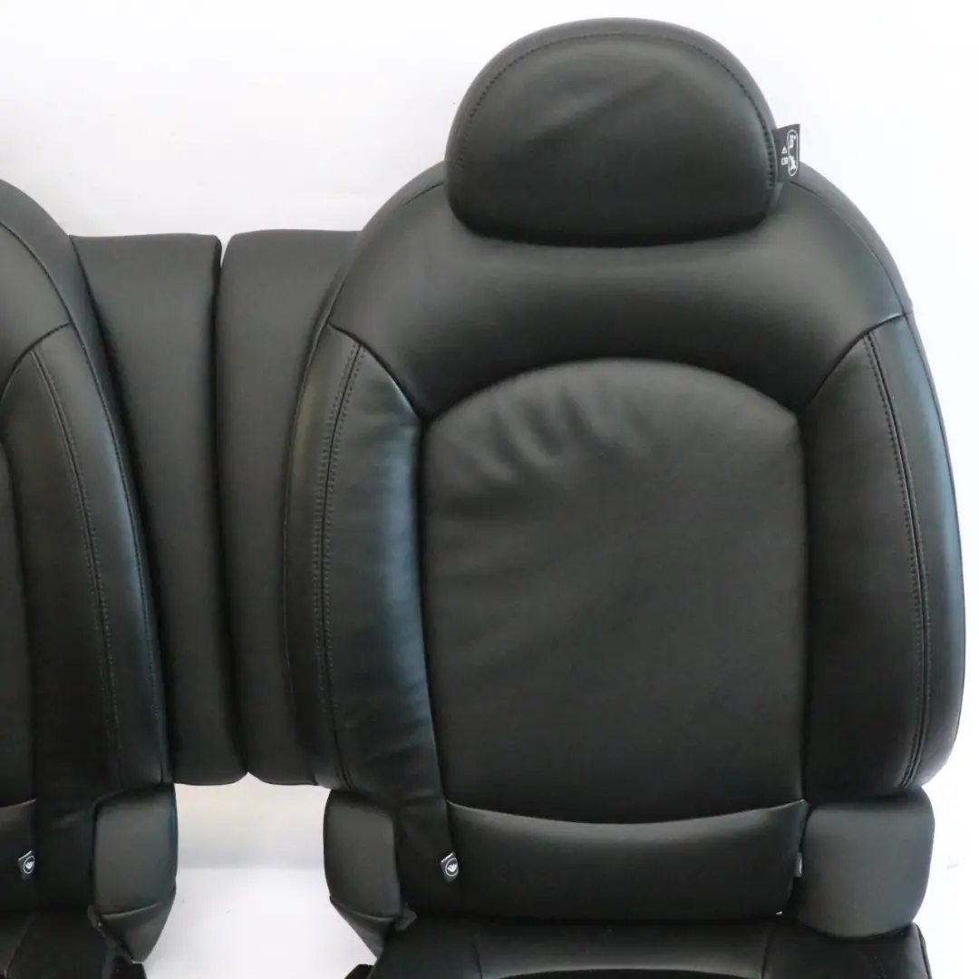 Mini Paceman Cooper One riscaldato nero in pelle gravità interni sedili - SKU R61 Heated Leather Black Seats - Numero di parte R61