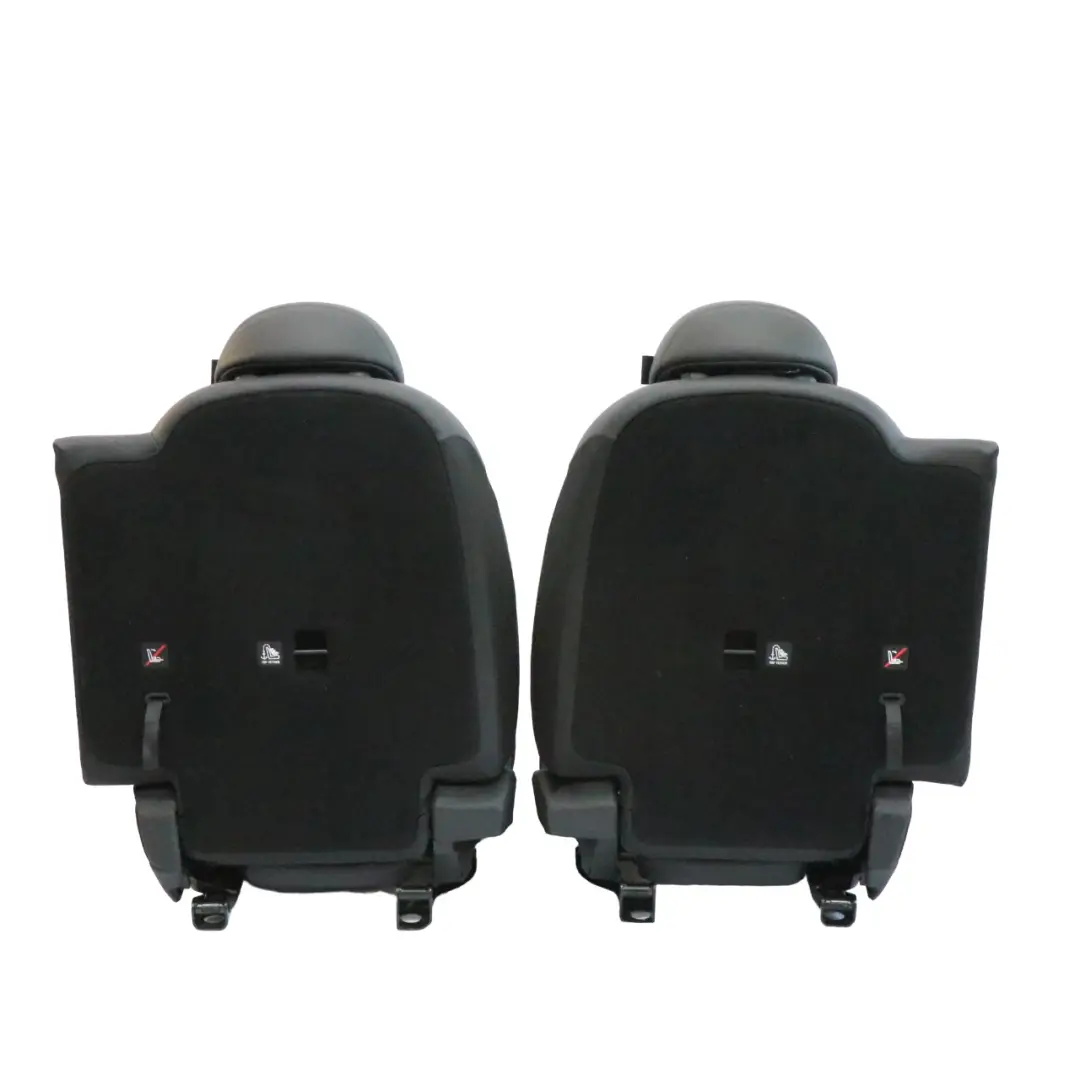 riscaldato nero in pelle gravità interni sedili per Mini Paceman Cooper One con numero di parte R61 Mini Paceman Cooper One riscaldato nero in pelle gravità interni sedili - SKU R61 Heated Leather Black Seats - Numero di parte R61