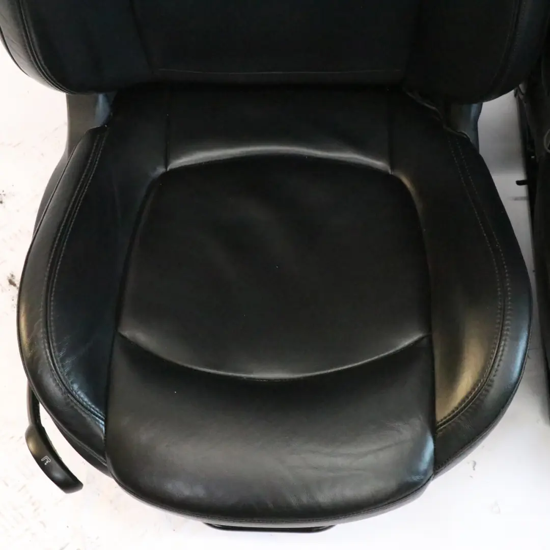 Heated Black Leather Gravity Interior Seats to Mini Paceman with Part number R61 Mini Paceman Heated Black Leather Gravity Interior Seats - SKU R61 Heated Leather Black Seats - Part number R61