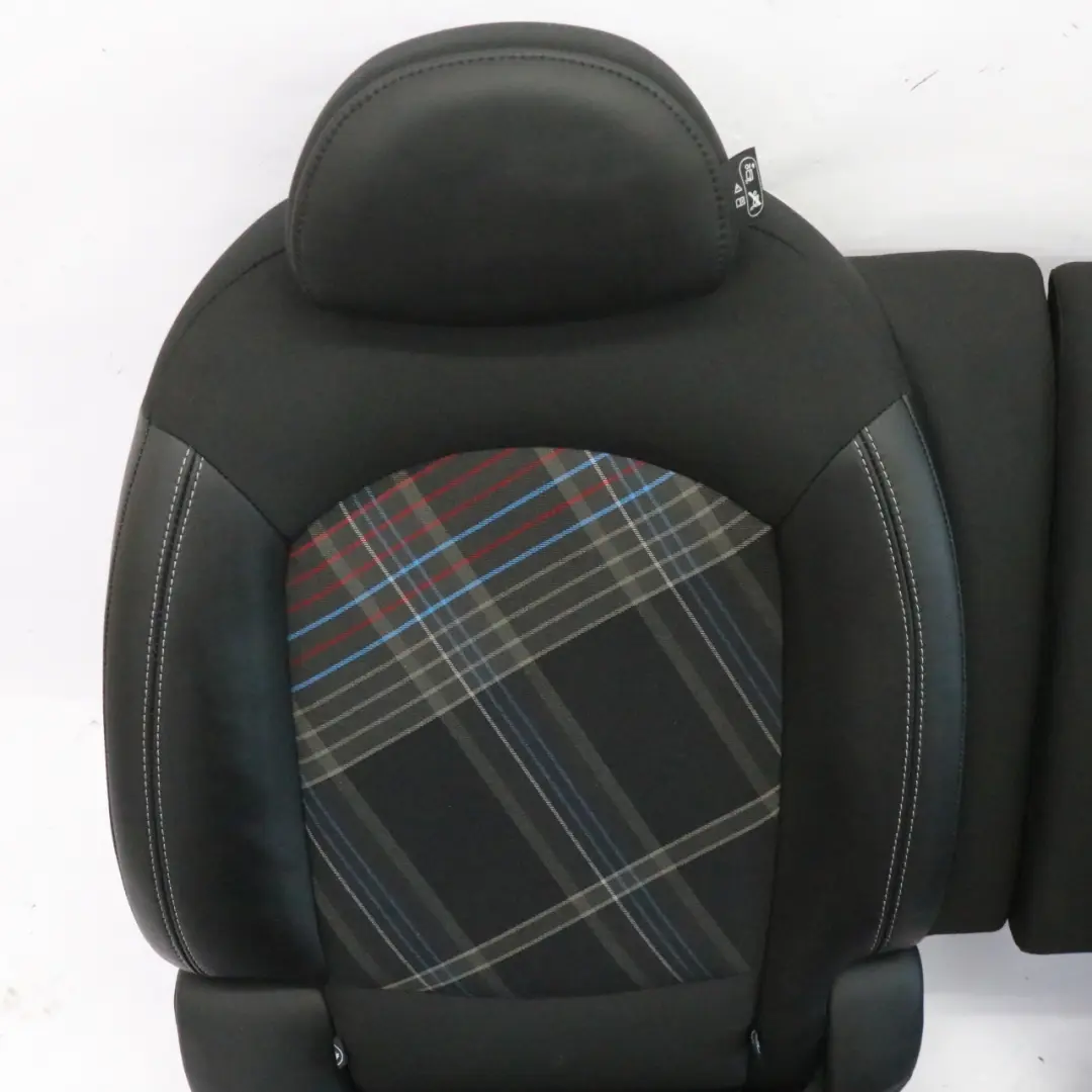 Mini Paceman R61 Fotele Sport Komplet Skóra Materiał Czarny Hot Cross - SKU R61 Seat Sport Cloth Leather Hot Cross Carbon - Numer Części R61 Seat Sport Cloth Leather Hot Cross Carbon