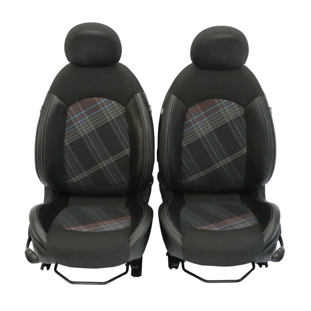 Mini Paceman R61 Sport Seats Seat Set Fabric Leather Hot Cross Carbon Black - SKU R61 Seat Sport Cloth Leather Hot Cross Carbon - Part number R61 Seat Sport Cloth Leather Hot Cross Carbon